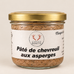 PATÉ DE CHEVREUIL AUX ASPERGES