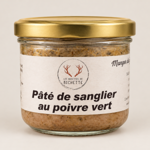 PATÉ DE SANGLIER AU POIVRE VERT